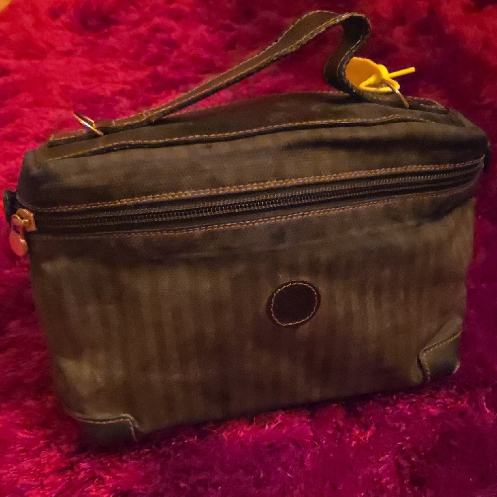Fendi Brown Cosmetic Bag
